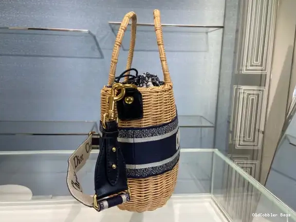 OldCobbler Bags DIRO WICKER BAG BASKET 0501
